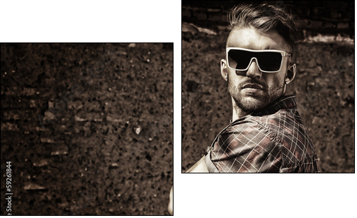 sunglasses - Two-piece canvas, Diptych