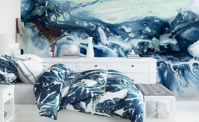 Lenergie-marine-dans-la-chambre-a-coucher-style-marin-papiers-peints-demur