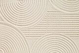 Ambiance zen en texture sable