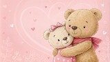 Câlin doux de tendresse