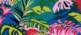 Éclat tropical en cuisine