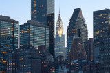 Éclats crépusculaires sur Manhattan