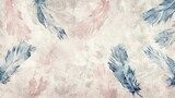 Élégance douce en plumes pastel
