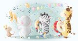 Fête musicale en fête animée