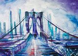 Odyssée urbaine sous ciel tourmenté