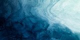 Ondulations aquarellées bleu profond