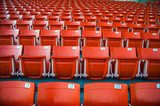 Perspective vive d'un stade vibrant