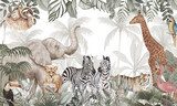Safari exotique en nuances douces