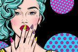 Silhouette pop aux couleurs vibrantes