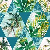 Vibrations tropicales géométriques