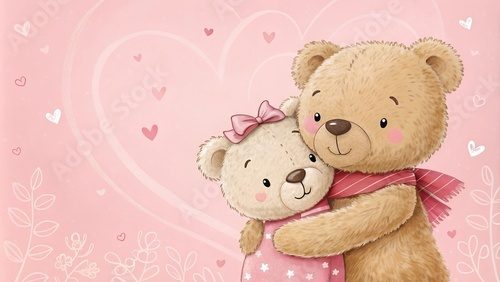 Câlin doux de tendresse