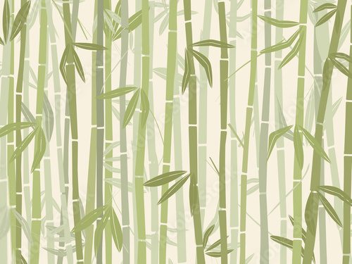 Élégance végétale en camaïeu de verts