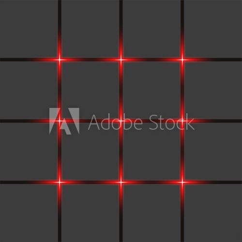 Grille lumineuse futuriste minimaliste