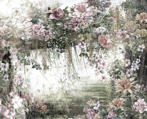 Harmonie florale en nuances pastel