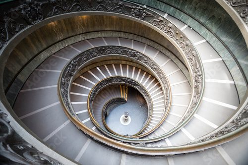 Perspective en spirale élégante