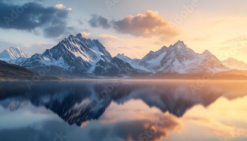 Reflets de grandeur alpine