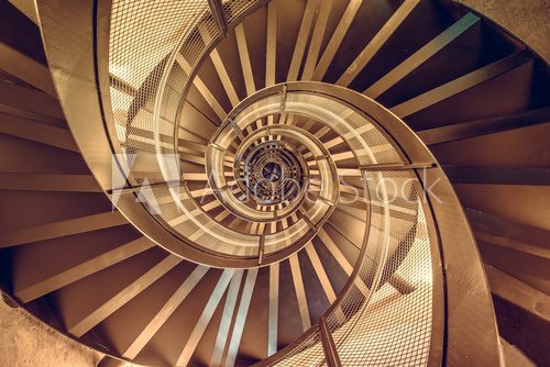 Spirale d'ombres et de lumière