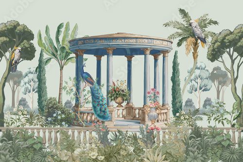 Symphonie d’un jardin antique