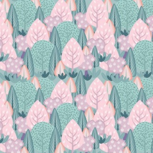 Forêt de Douceur Pastel