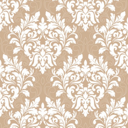 Symphonie baroque beige et blanche