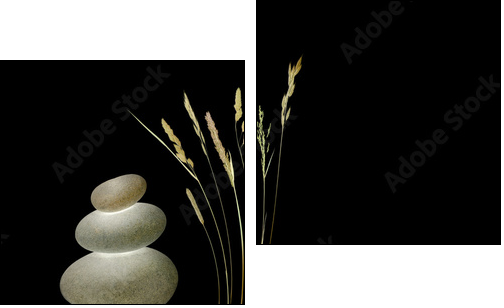 Zen Symbols - Two-piece canvas, Diptych