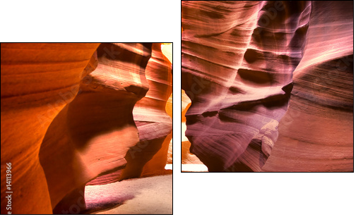 Canyon - Two-piece canvas, Diptych