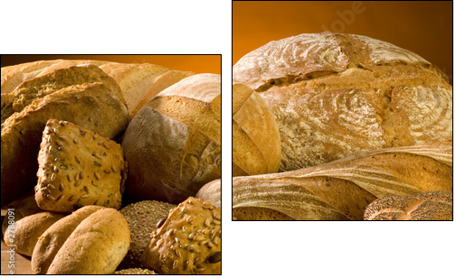 bread - Two-piece canvas, Diptych