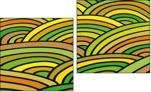 sfondo astratto - Two-piece canvas, Diptych