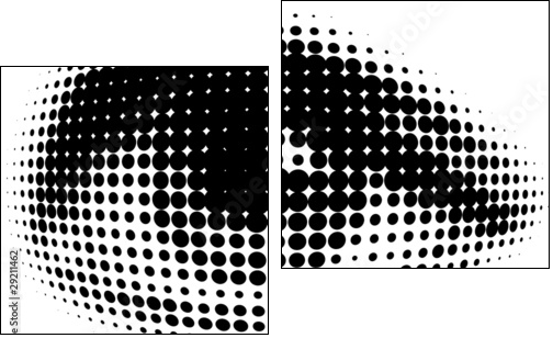 new vision of human eyes - Two-piece canvas, Diptych