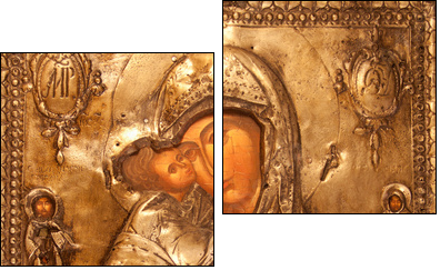 orthodox icon - Two-piece canvas, Diptych