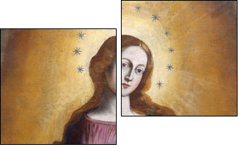 Our Lady Immaculate 2 - Two-piece canvas, Diptych