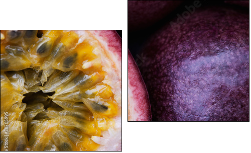 Passionsfrucht - Two-piece canvas, Diptych