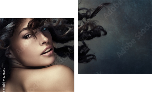 exotic beauty - Two-piece canvas, Diptych