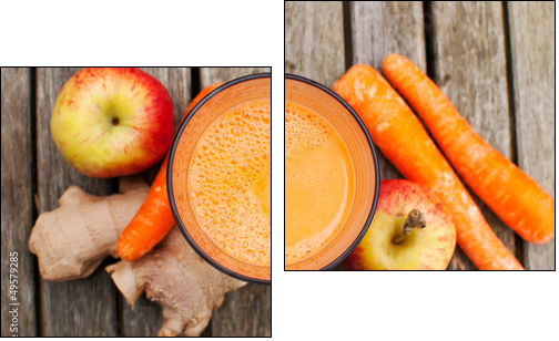 healthy juice - Two-piece canvas, Diptych