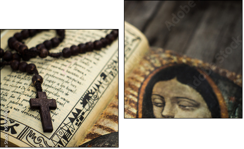 Religious Concept - Two-piece canvas, Diptych