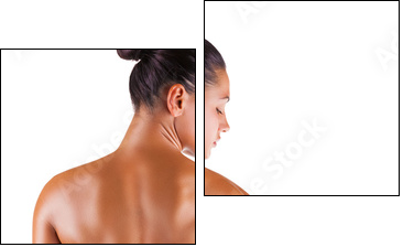 Female back - Two-piece canvas, Diptych