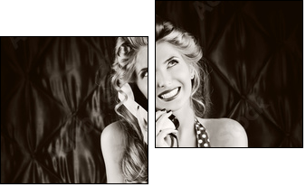 chitchat - Two-piece canvas, Diptych