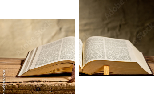 Bible - Two-piece canvas, Diptych