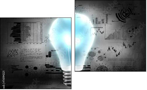 Business strategy - Two-piece canvas, Diptych