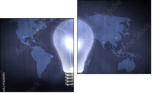 Global business - Two-piece canvas, Diptych