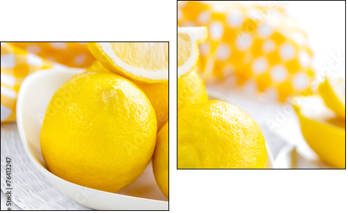 Lemons - Two-piece canvas, Diptych