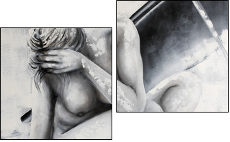 Liebespiano - Two-piece canvas, Diptych