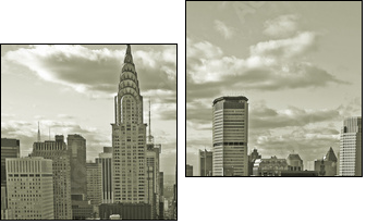 finance capital - Two-piece canvas, Diptych