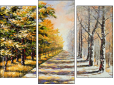 Triptych - Three-piece canvas