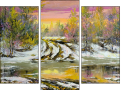 Triptych - Three-piece canvas