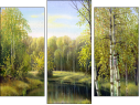 Triptych - Three-piece canvas