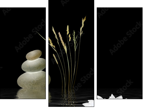 Zen Symbols - Three-piece canvas, Triptych