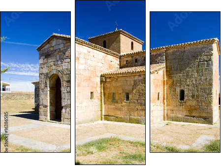 San Pedro de la Nave, El Campillo, Castile and Leon, Spain - Three-piece canvas, Triptych