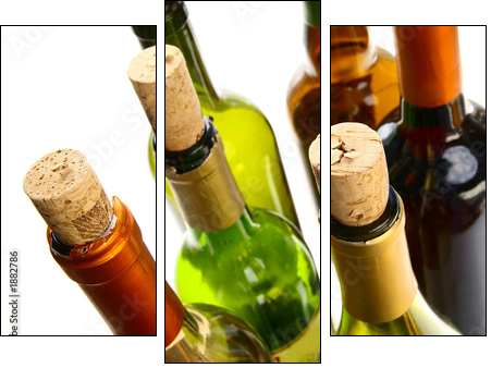 wine group - Three-piece canvas, Triptych