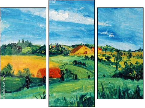 ittre4 - Three-piece canvas, Triptych